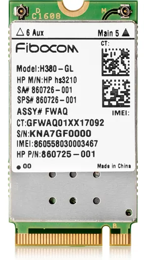 HP hs3210 | M.2 Mobilfunkmodem | 21.6 Mbps HSPA+
