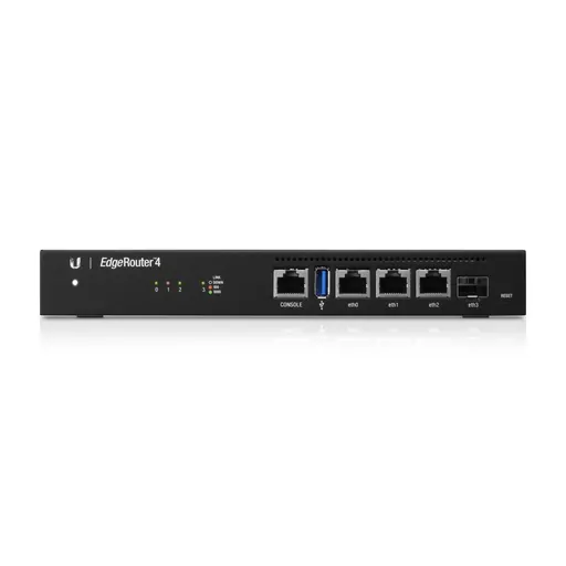 UBIQUITI EdgeRouter ER-4 | 4-Port Desktop Router | 4 Gbit/s
