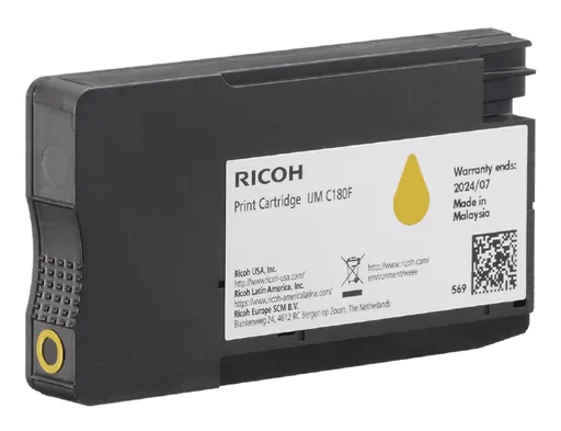 RICOH Patrone IJM C180F yellow 1600 Seiten