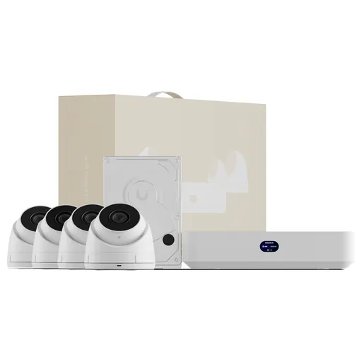 UBIQUITI UniFi Network Video Recorder | UNVR-Instant Kit | 4 Kameras