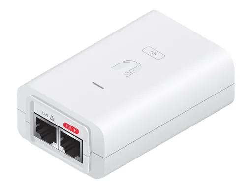 UBIQUITI POE-48-24W-WH | Power Injector 24W | 48V RJ-45 weiß